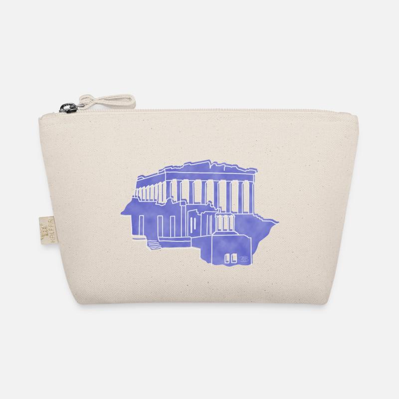 « Acropolis », design de lignes boho, série « Grèce » Trousse biologique