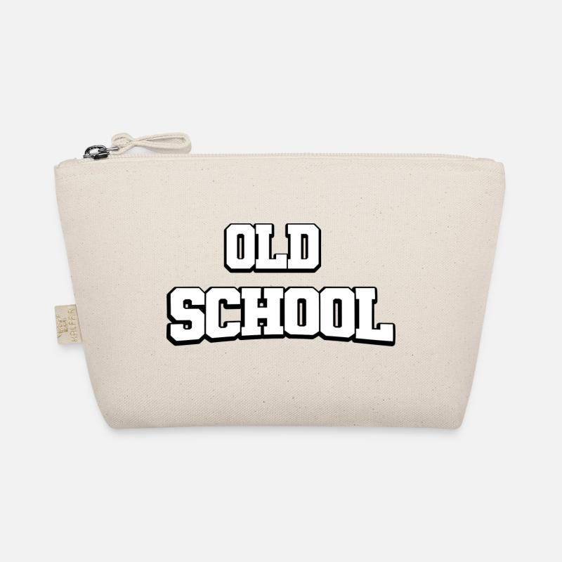 Old School Design Bio-Täschchen