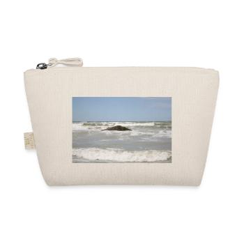 Holiday, Sea, Stone, Sky, Waves - Organic Pouch - nature - Front