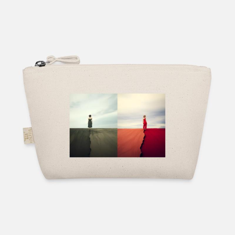 Split Worlds Organic Pouch