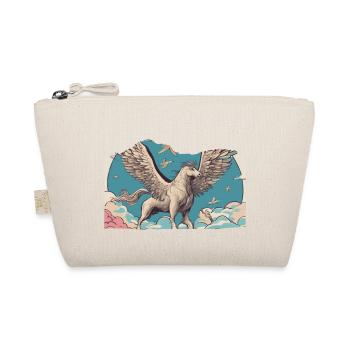 Pegasus mit Vögeln - Bio-Täschchen - Natur - Vorne