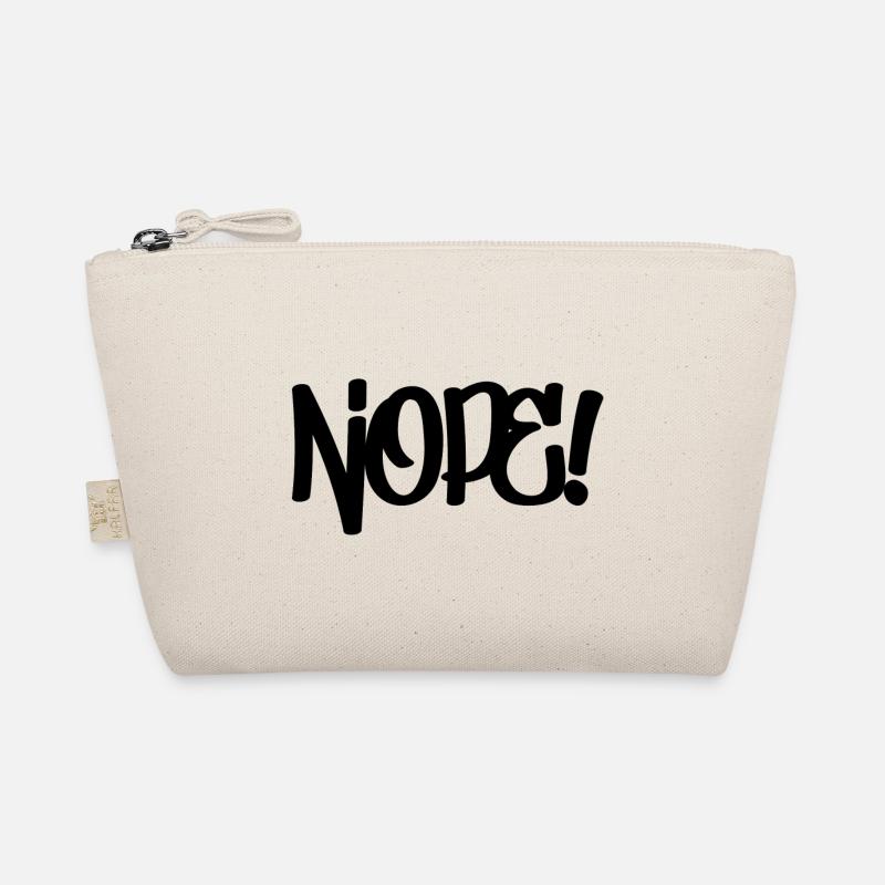 Nope! - Bio-Täschchen - Natur