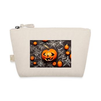 Halloween pumpkin - Organic Pouch - nature - Front