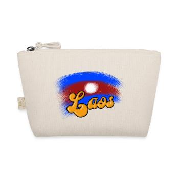 Laos Lao Laotian Flag Elephant Lao I Cadeau - Trousse biologique - nature - Devant