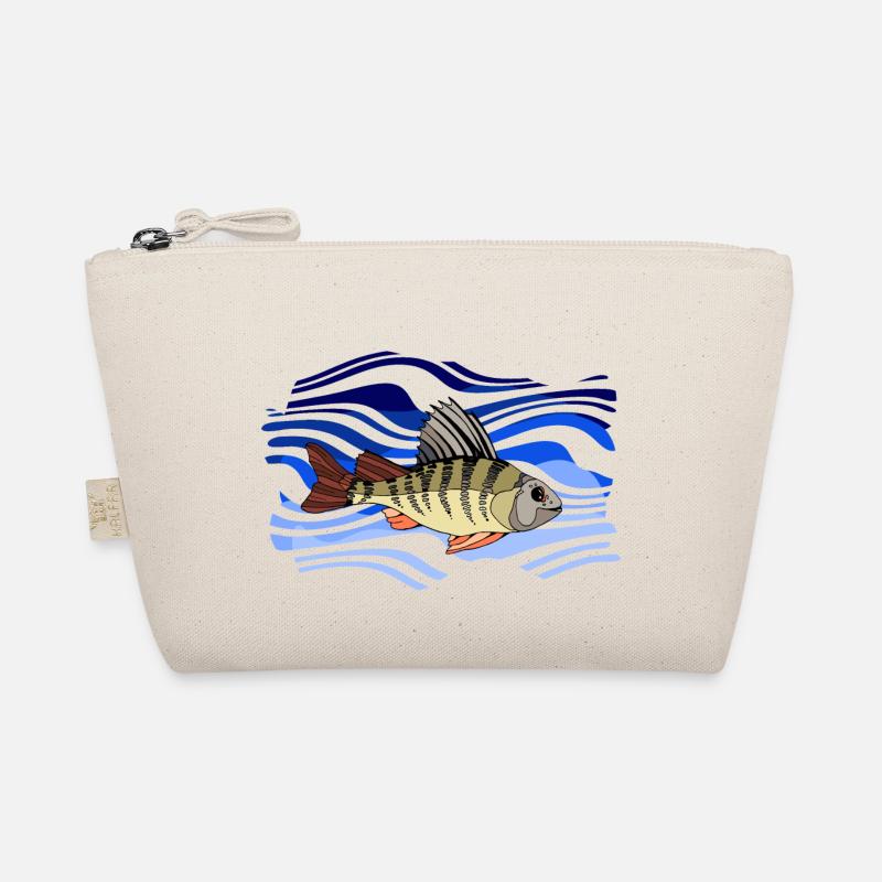 Fisch - Bio-Täschchen - Natur