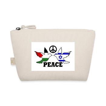 Peace for Free Palestine Israel - Organic Pouch - nature - Front