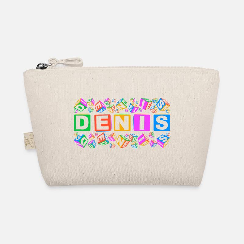 DENIS colourful cubes - Bio-Täschchen - Natur