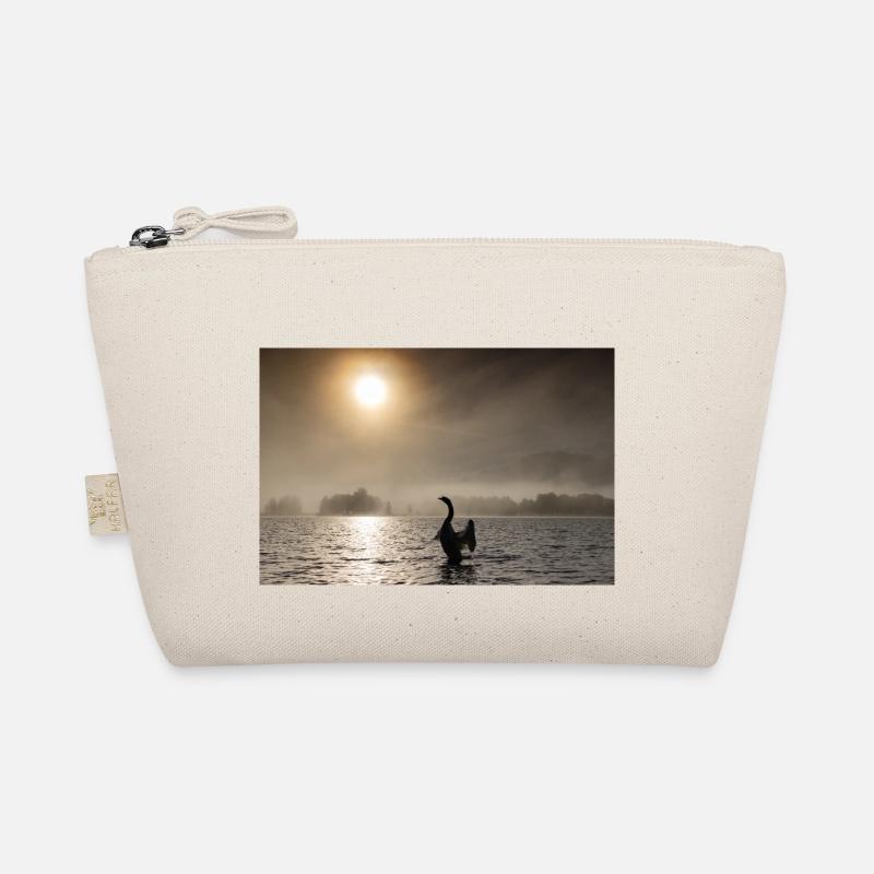 Swan backlit Organic Pouch