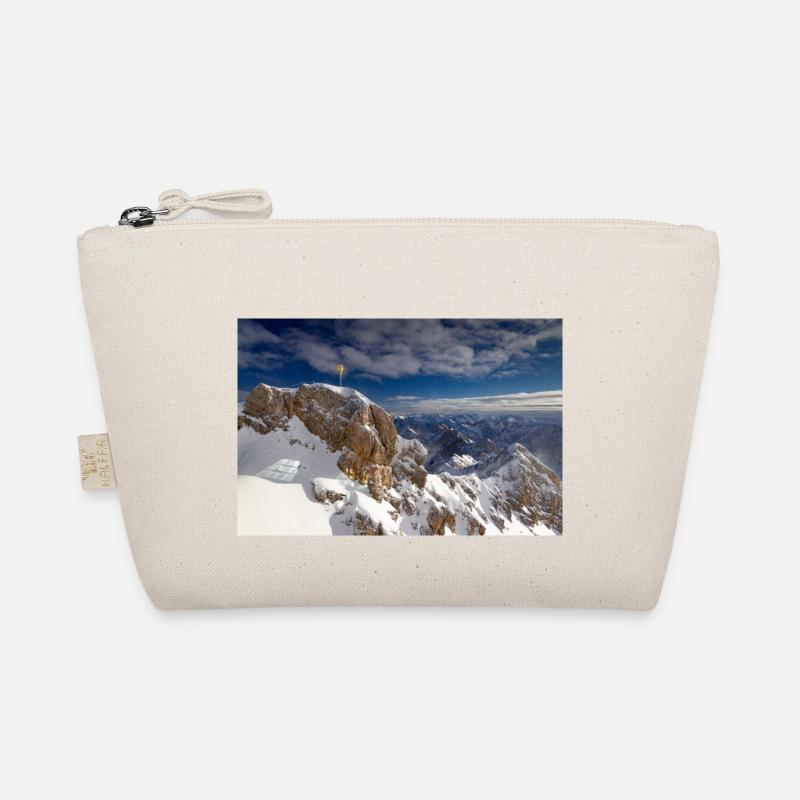 Zugspitze Gipfelkreuz - Bio-Täschchen - Natur
