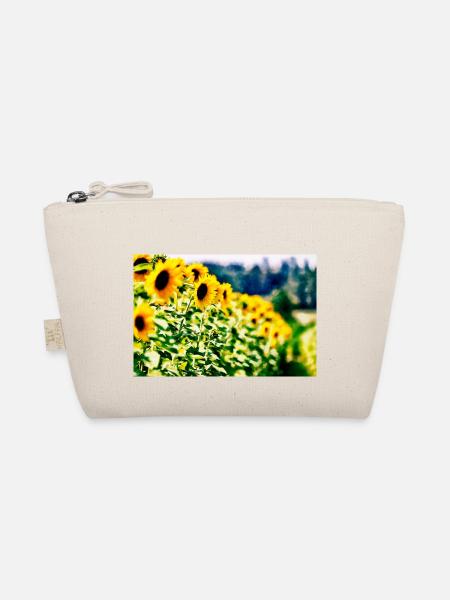 Sunflowers - Organic Pouch - nature - Front