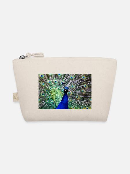 Pfau - Bio-Täschchen - Natur
