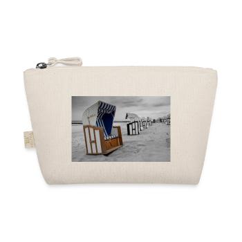 Beach chair at the Baltic Sea - Organic Pouch - nature - Front