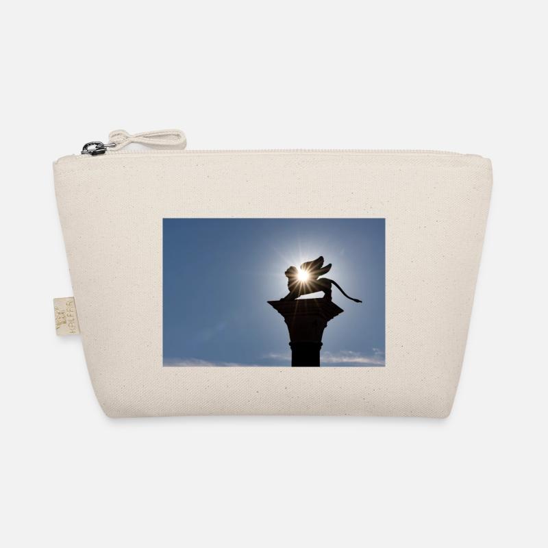 Venetian Lion - Organic Pouch - nature