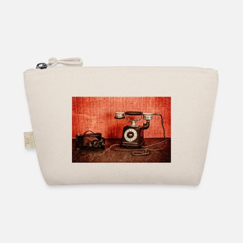 Fork phone with bellows camera Organic Pouch