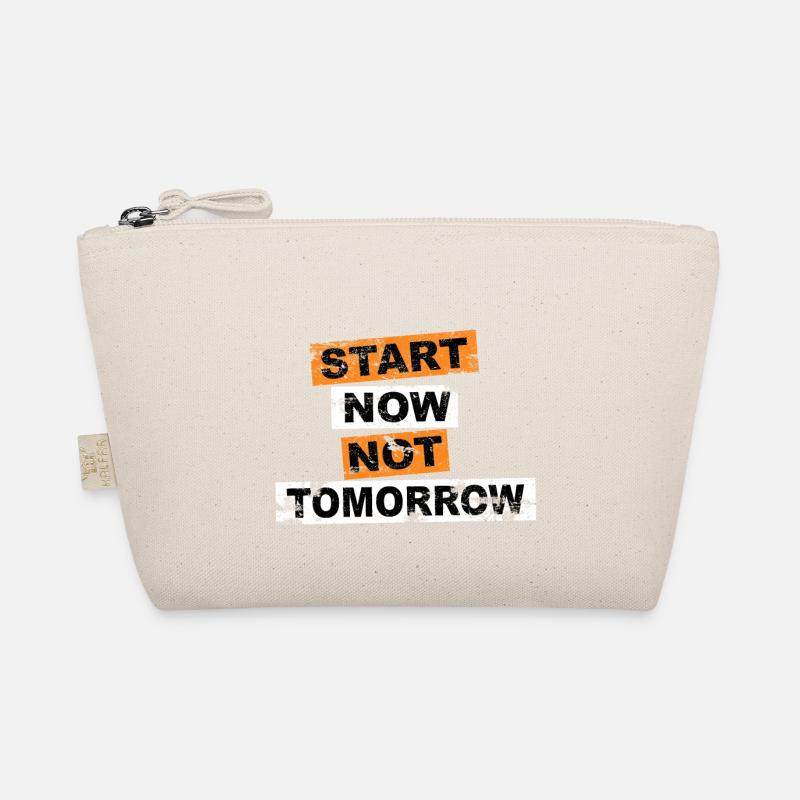 Commencer maintenant Pas demain dire lettrage Trousse biologique