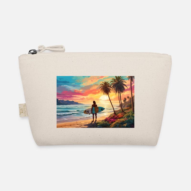 Surfing & Waves Organic Pouch