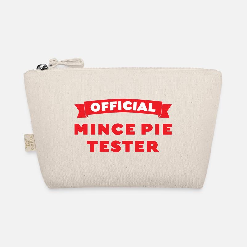 Offizieller Mince Pie Tester Bio-Täschchen