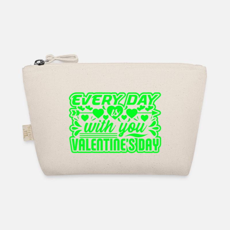 Aimez-moi la Saint-Valentin Joyeux Valentin Saint-Valentin Trousse biologique