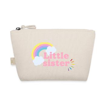 Kleine Schwester Regenbogen - Bio-Täschchen - Natur - Vorne
