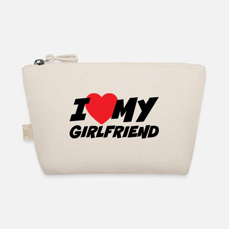 I Love my Girlfriend Organic Pouch