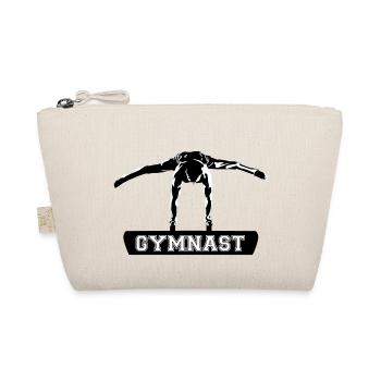 Side Horse Gymnasts, Men's Gymnastics, Gymnastics - Organic Pouch - nature - Front