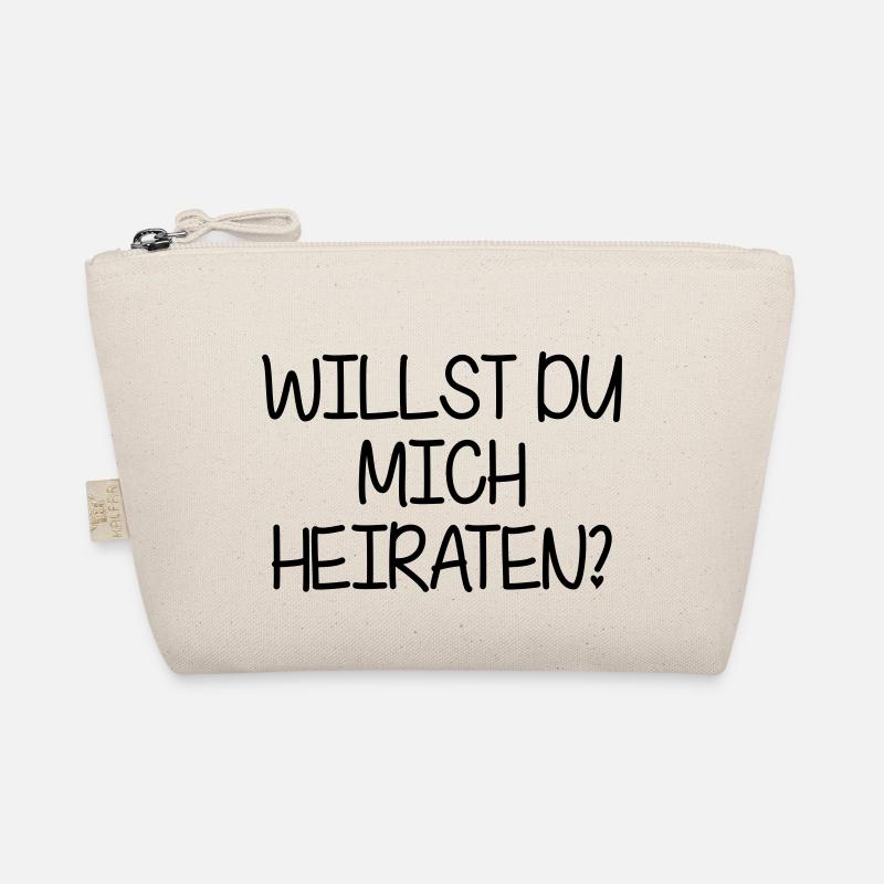Will you marry me? Organic Pouch