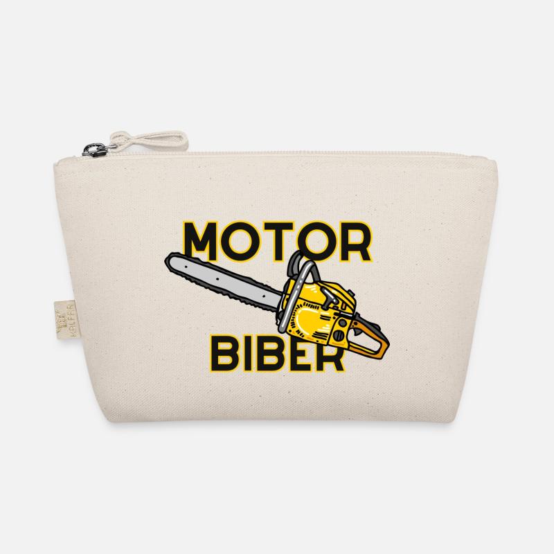 Chainsaw Chainsaw Forestry Worker Beaver Organic Pouch