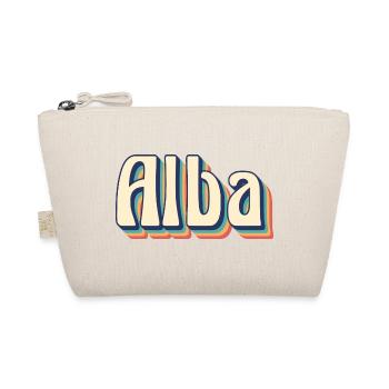 Vintage Retro Sunrise T-Shirt T-Shirt Gift Idea - Organic Pouch - nature - Front