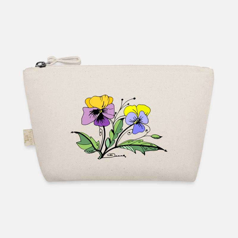 Blumen - Bio-Täschchen - Natur