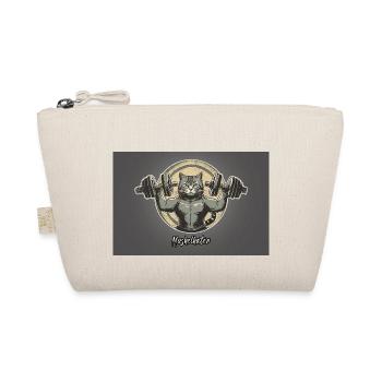 Pun ambiguous german expression - Muskelkater - Organic Pouch - nature - Front