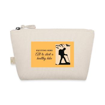 Hiking and its benefits - Organic Pouch - nature - Front