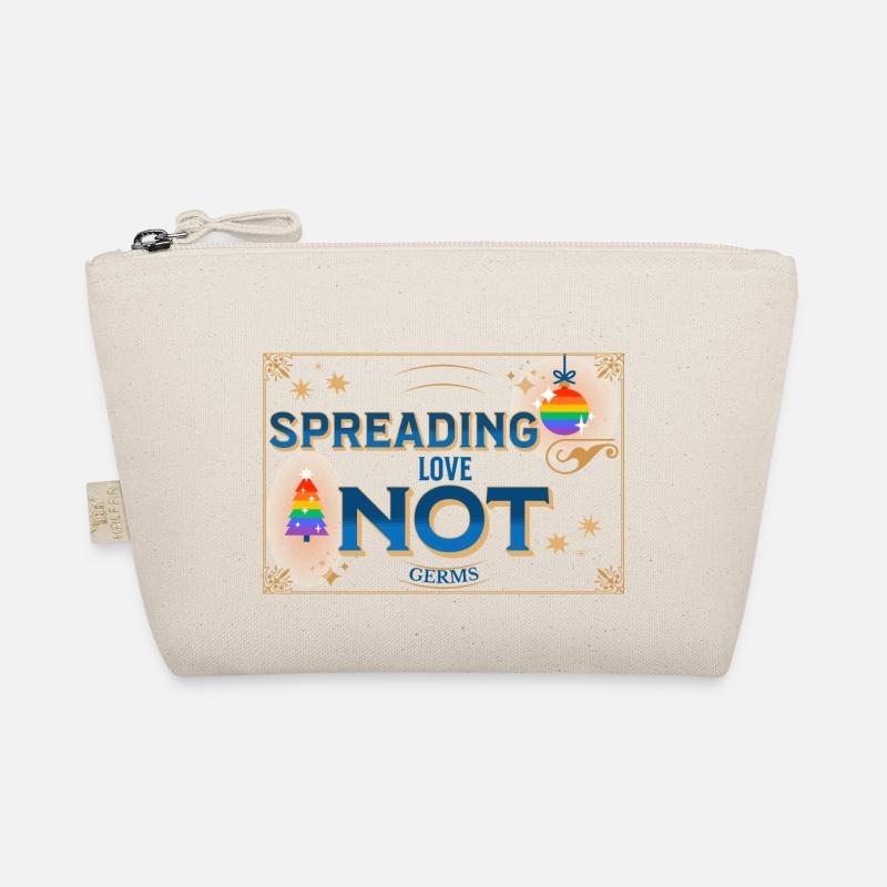 Love Inclusivity Equality Prideful Rainbow Peace Bio-Täschchen