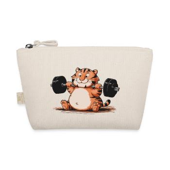 TIGER FITNESSSTUDIO - Bio-Täschchen - Natur - Vorne
