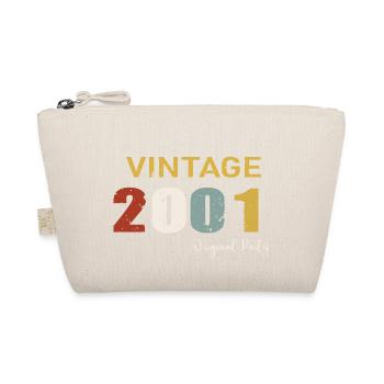 Original parts 2001 - 23rd Anniversary Gift - Organic Pouch - nature - Front