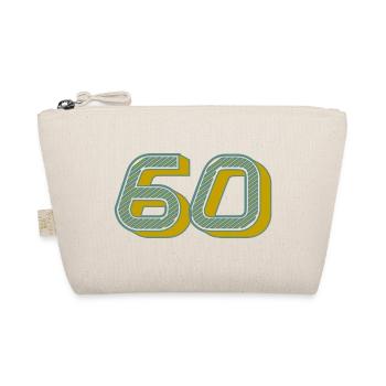 60. 60 ANS. 60e ANNIVERSAIRE. ANNIVERSAIRE 60 ANS. - Trousse biologique - nature - Devant