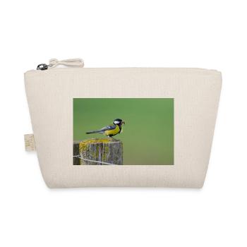 Great Tit Feeding Chicks - Organic Pouch - nature - Front