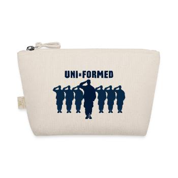 Uni-n-formed Uni-n-formiert - Bio-Täschchen - Natur - Vorne