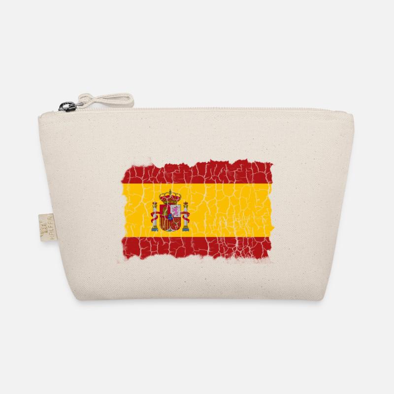 Spanien Flagge Espania - Bio-Täschchen - Natur