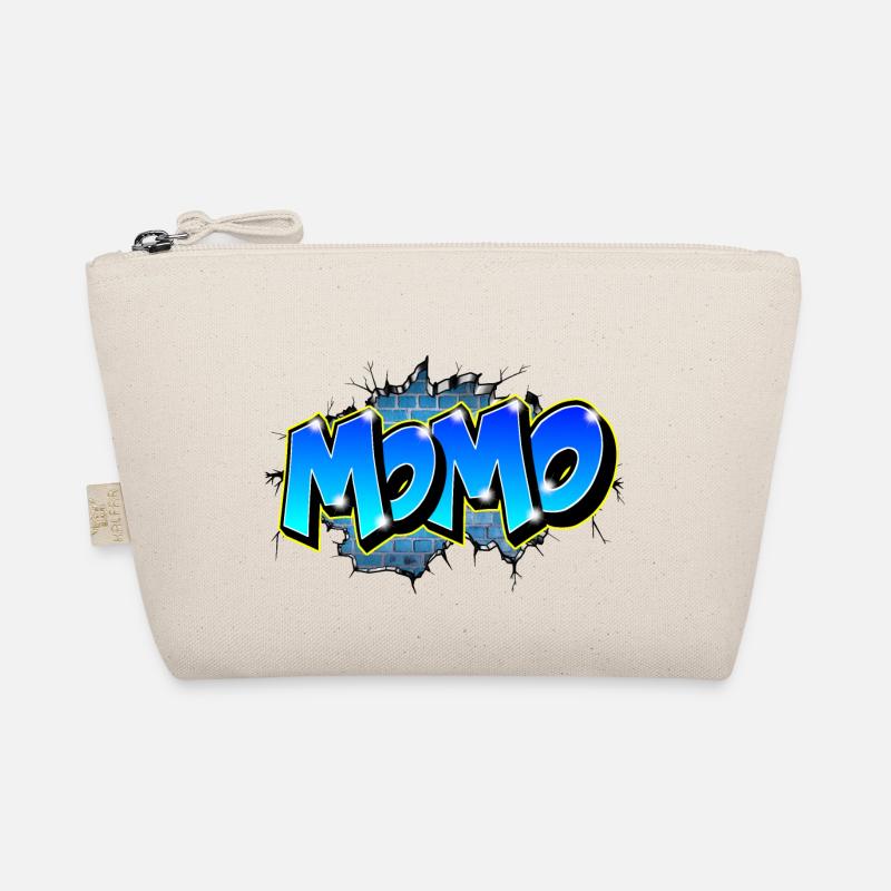 Graffiti First Name MOMO Organic Pouch