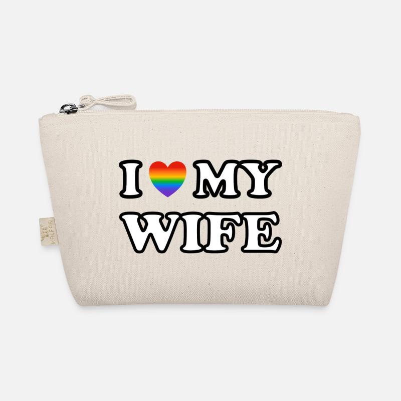 Lesbische Ehefrauen Bio-Täschchen