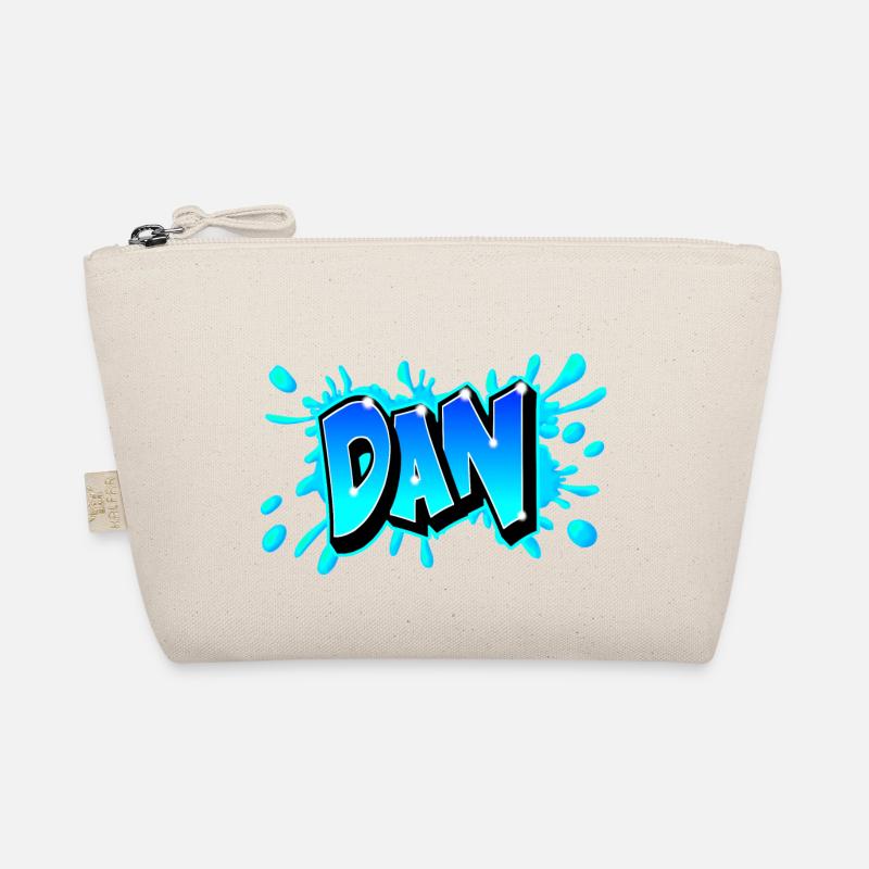 Graffiti "DAN" printed on any medium! Organic Pouch