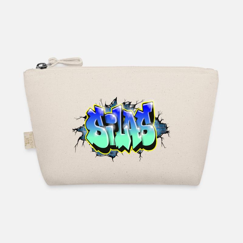 Graffiti SILAS brick gift BIRTHDAY BIRTH Organic Pouch