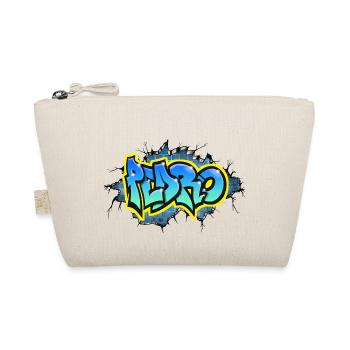 PEDRO GRAFFITI NAME Cracked By Max Getaggt - Bio-Täschchen - Natur - Vorne