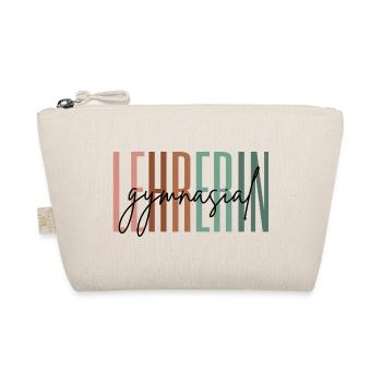 Lehrerin Gymnasium Gymnasiallehrerin Geschenk - Bio-Täschchen - Natur - Vorne