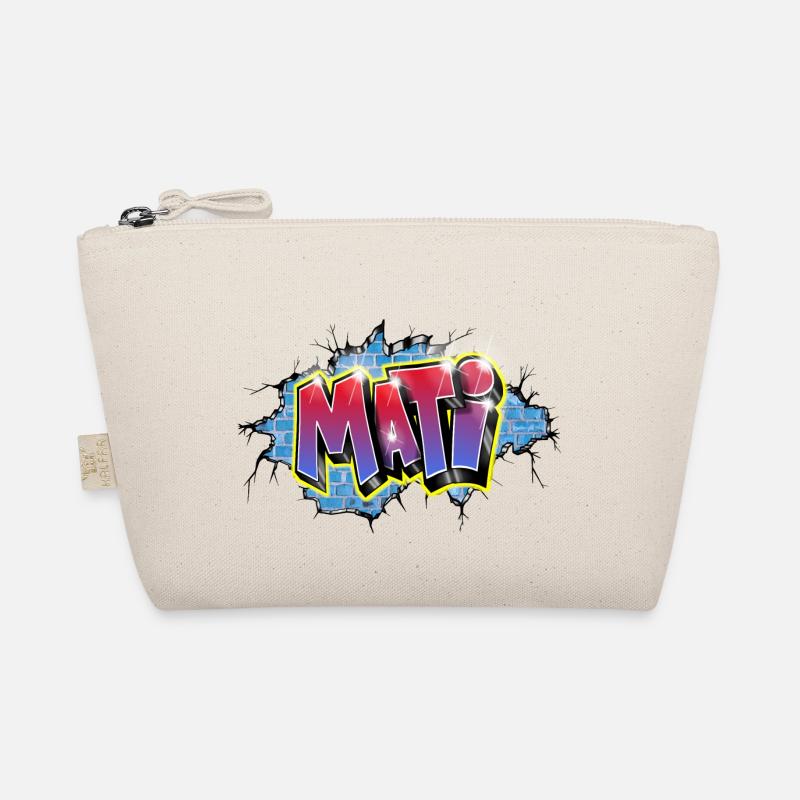 NAME DES MATI-GRAFFITIS Bio-Täschchen
