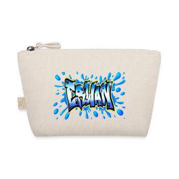 Erwan GRAFFITI NAME PRINT - Bio-Täschchen - Natur - Vorne