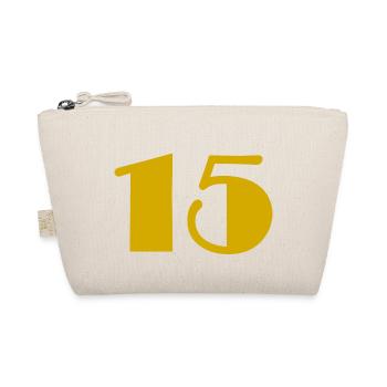 15. 15 ANS. 15e ANNIVERSAIRE. ANNIVERSAIRE 15 ANS. - Trousse biologique - nature - Devant