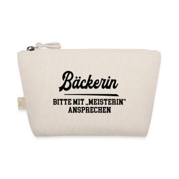 Bäckerin Meister Prüfung Bestanden Bäckerei - Bio-Täschchen - Natur - Vorne