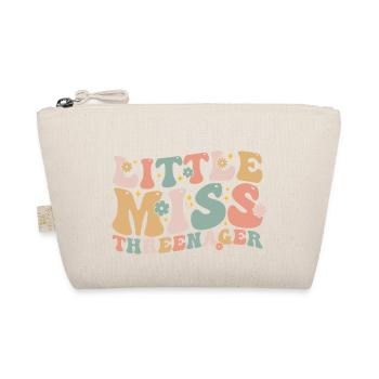Little Miss Threenager 3rd Birthday 3Year Old Girl - Trousse biologique - nature - Devant