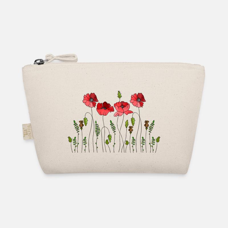 Blumen - Bio-Täschchen - Natur